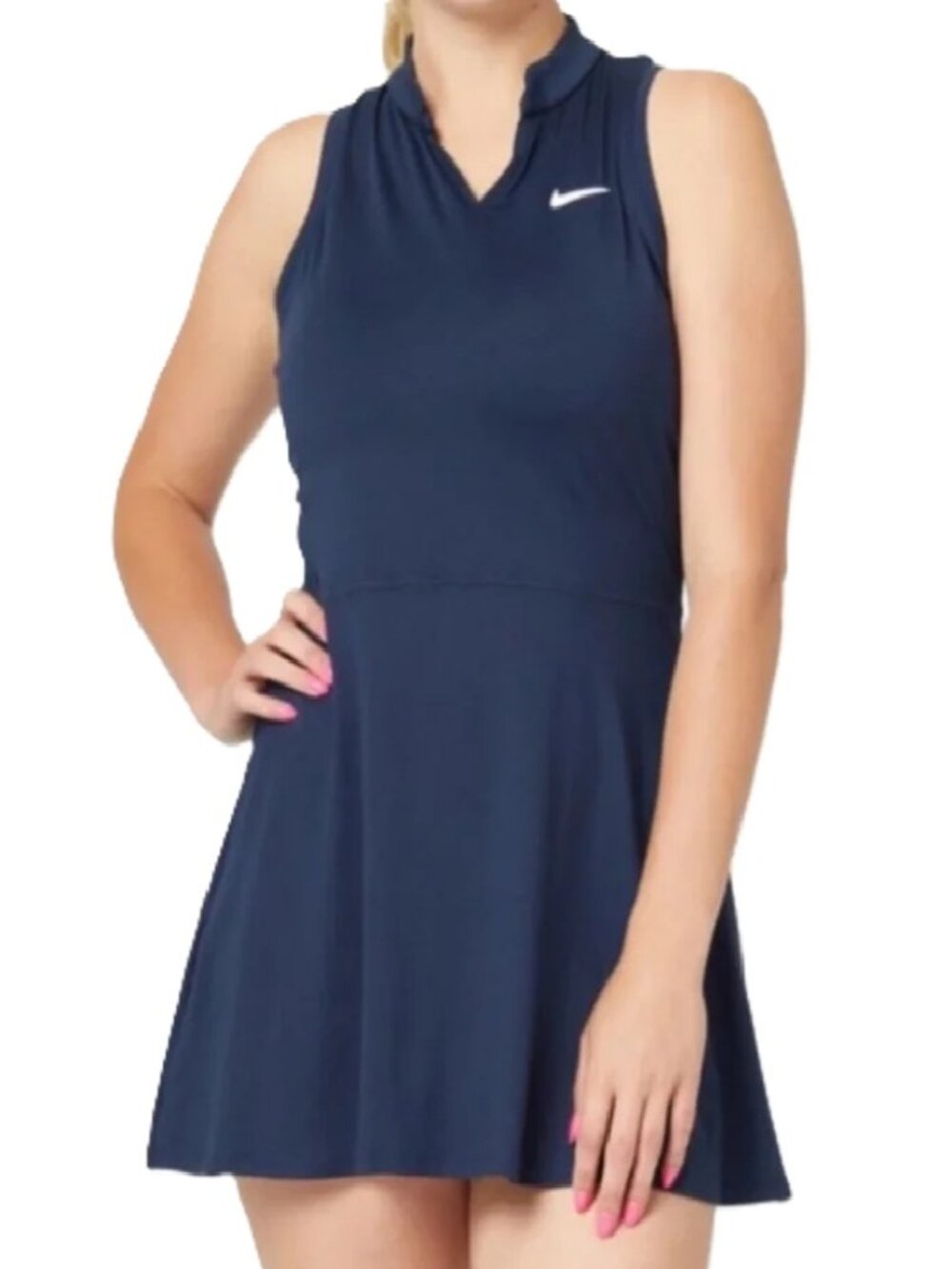 Navy Nike Court Dri-FIT Victory Women's Tennis, M, NWT